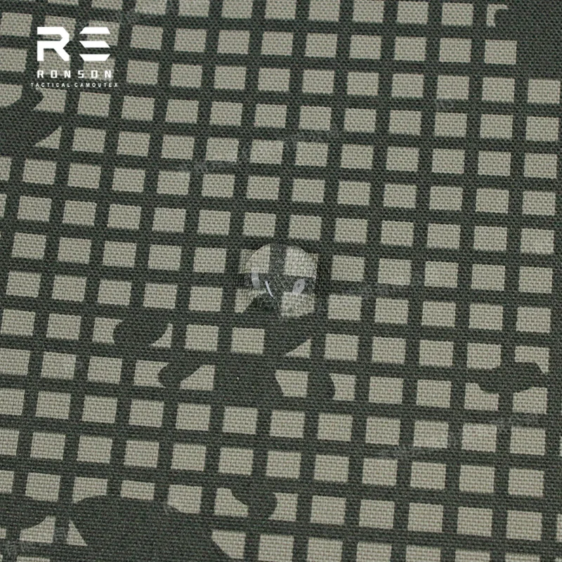 Telas de paraguas de tela a cuadros de nailon 210T de camuflaje nocturno del desierto, algodón de sarga de nailon, nailon 500D, tela de malla - imagen 2
