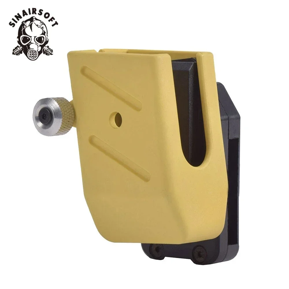 SINAIRSOFT Airsoft IPSC CR funda de extracción rápida bolsa para revistas diestros y zurdos bolsa táctica para revistas de pistola - imagen 4