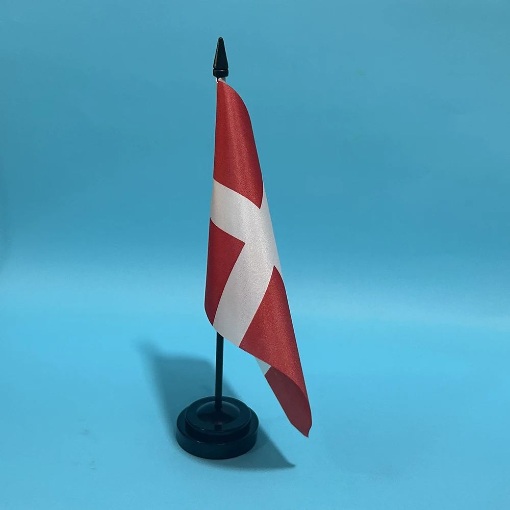 BANDERA DE SKY Bandera de Dinamarca para escritorio en poliéster - imagen 5