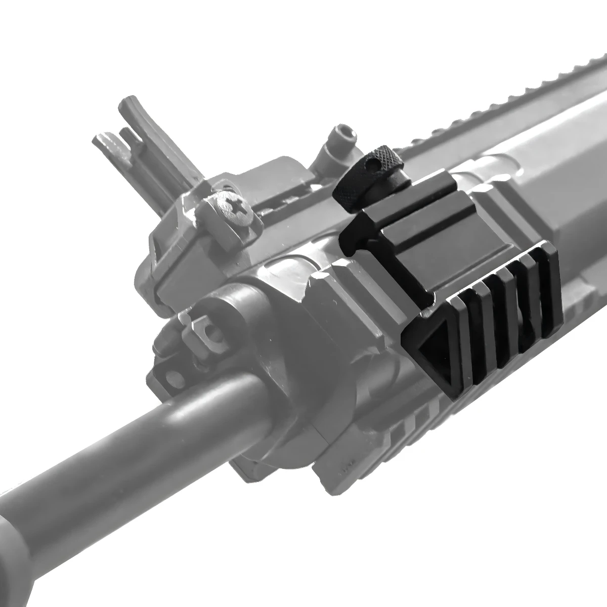 Montaje de alcance táctico de ángulo de 45 grados y 30 grados, riel lateral de aluminio, riel de visión RTS, adaptador de Base de pistola Airsoft de 20mm