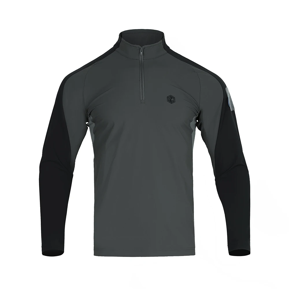 Emersongear-Camiseta de manga larga con etiqueta azul "Apocalypse", Polo, camisetas diarias, camiseta para senderismo, Deportes de caza al aire libre EMB9630 - imagen 4