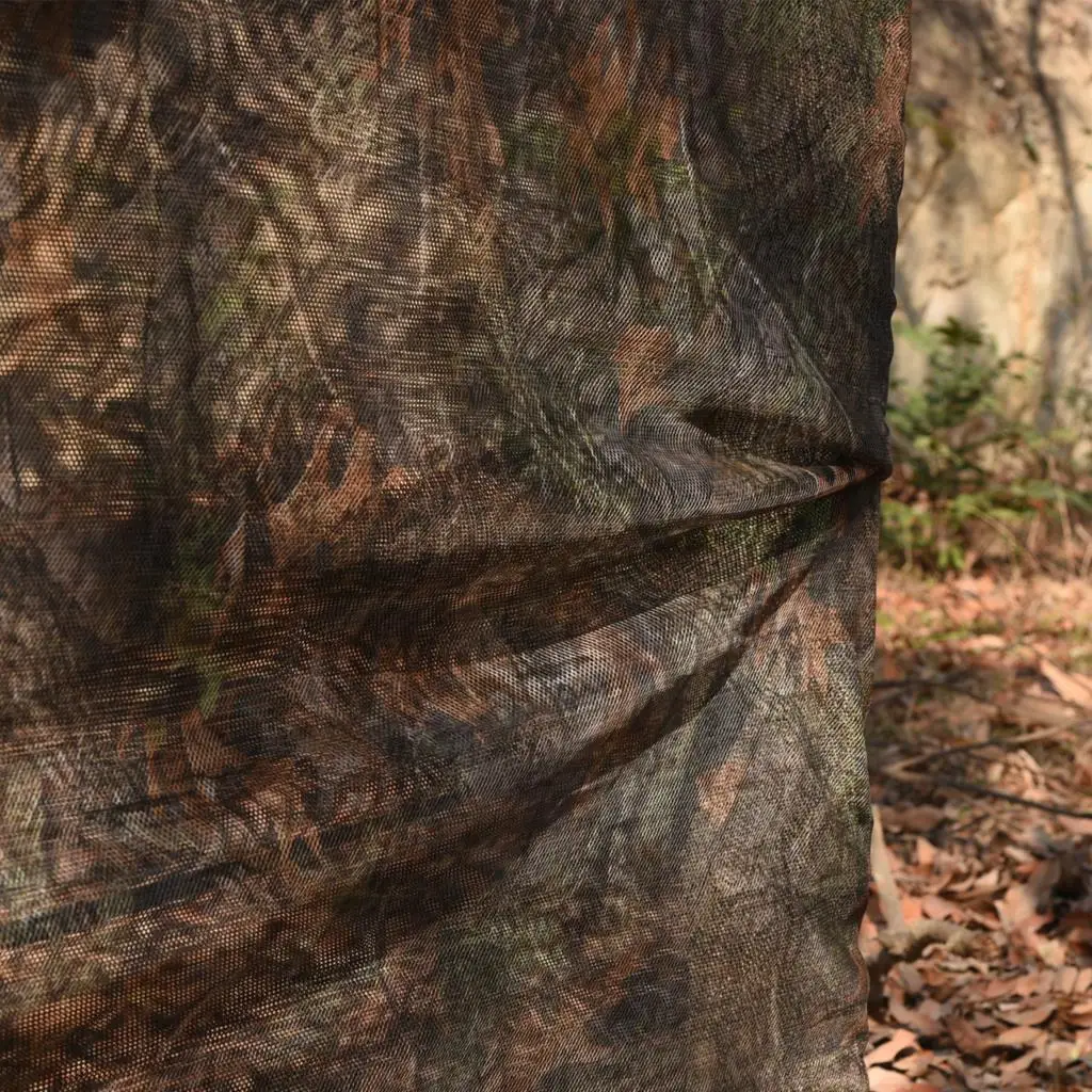 Red de camuflaje 300D para cubierta de caza, persianas de red de camuflaje para acampar al aire libre, ideales para disparar, persianas en el suelo, soportes para árboles - imagen 4
