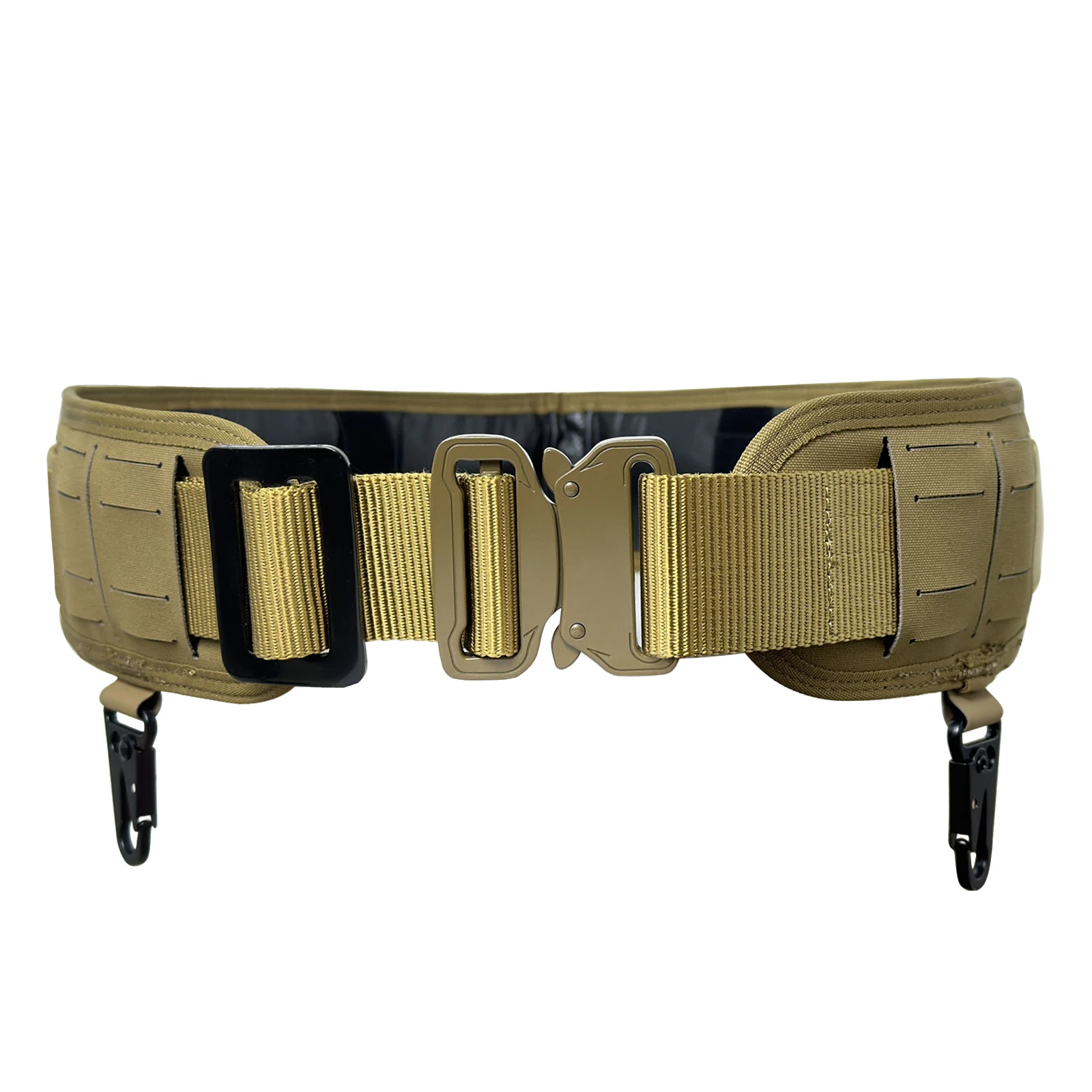 UNIONTAC Duty Belt Cinturón de batalla táctico Cinturón de aparejo modular Molle ajustable de liberación rápida hecho de nailon 1000D - imagen 4