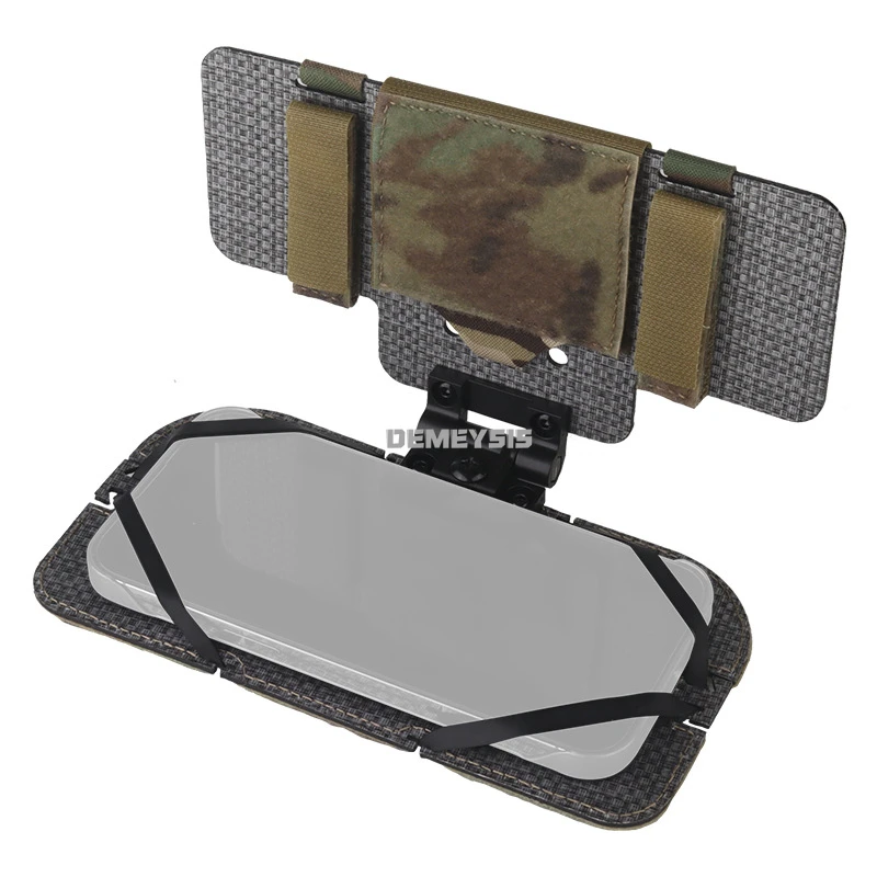 Chaleco de caza MOLLE, funda de teléfono, tablero de navegación plegable, aparejo de pecho ligero, bolsa de soporte para teléfono para IPhone 15 Pro - imagen 2