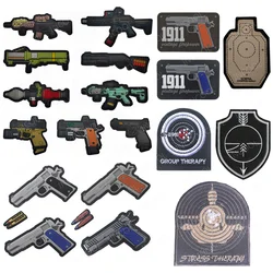 Parche 3D PVC AK47 con gancho para mochila MOLLE