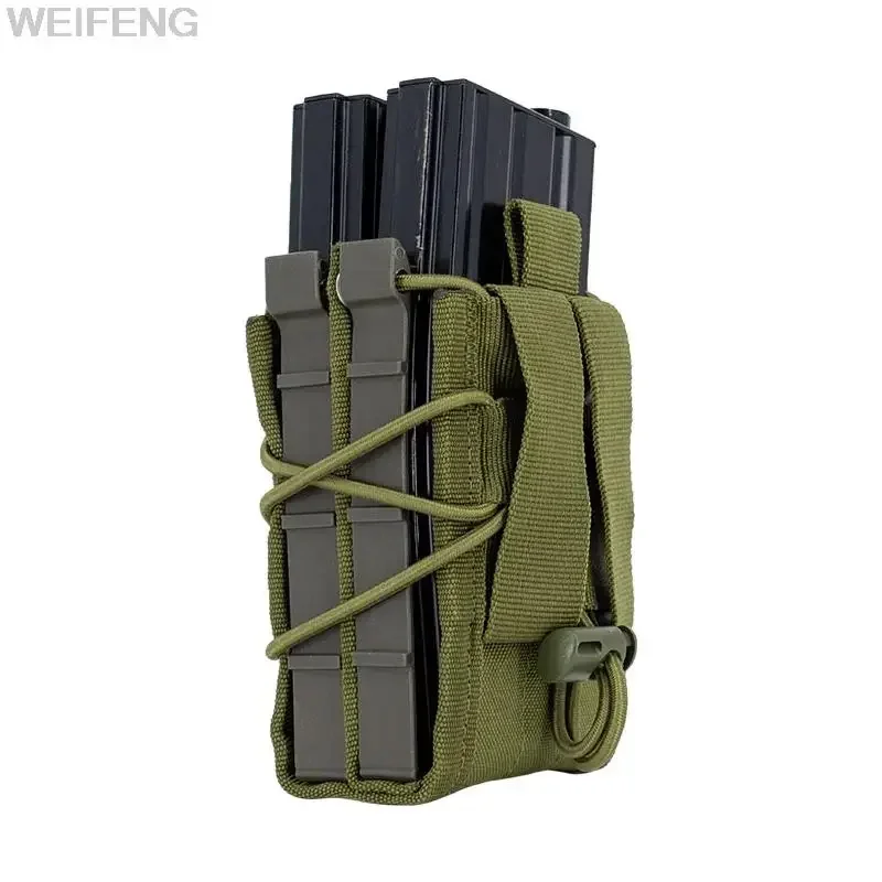 Bolsa táctica MOLLE para cargadores de rifle, caza y tiro - imagen 2