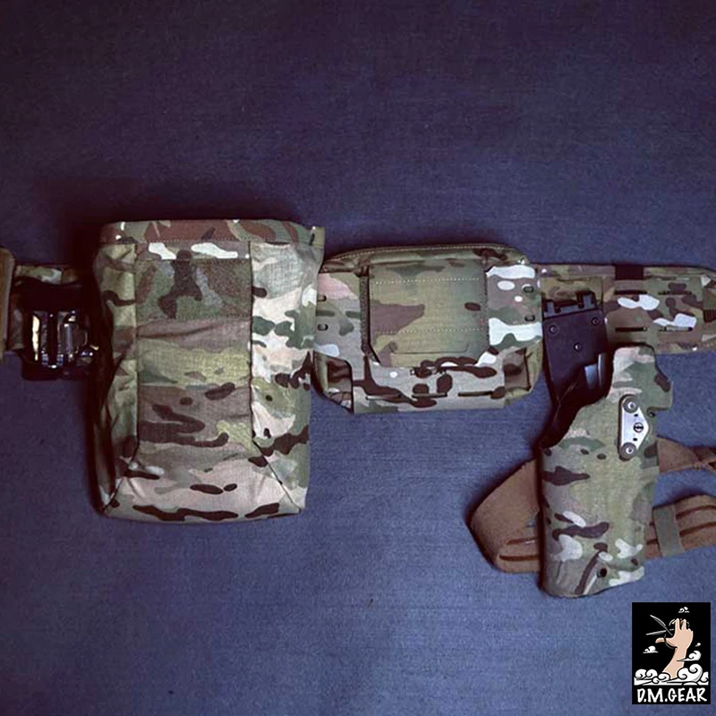 Bolsa médica militar DMgear, bolsa de armadura táctica MOLLE, bolsa de herramientas médicas Horizontal, bolsas de utilidad de corte láser, caza LSR CS - imagen 4