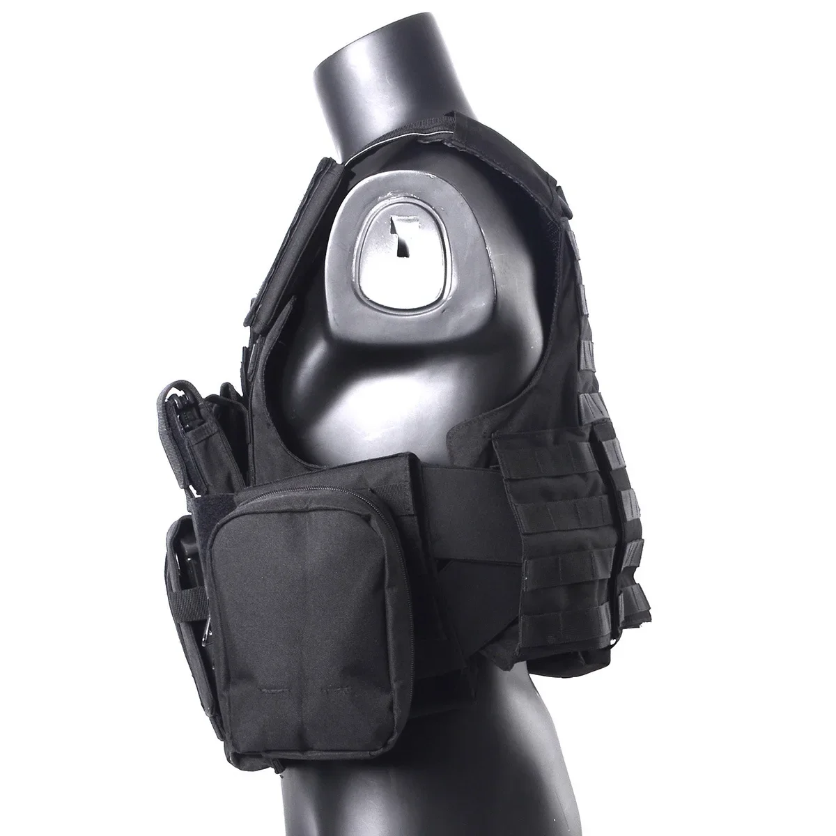 YAKEDA 600D chaleco táctico de caza Molle Carrier Magazine Airsoft Paintball protección al aire libre chaleco SWAT ligero - imagen 5