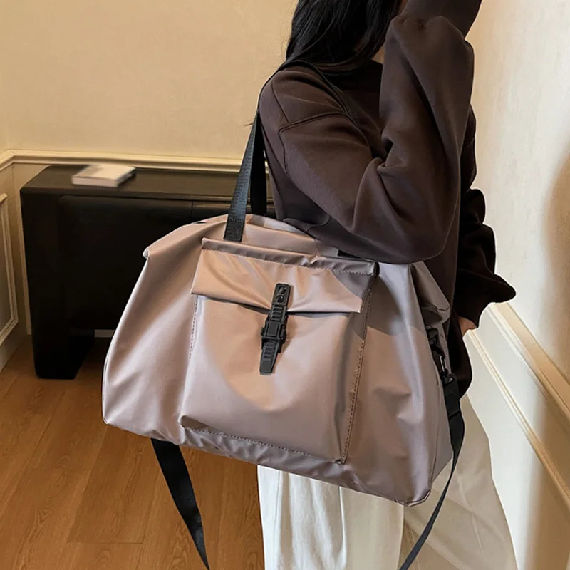 Bolsa de Fitness, bolso de almacenamiento de equipaje de viaje, viaje de negocios, mochila de mano, bolsos de hombro deportivos para acampar, bolso cruzado grande para gimnasio