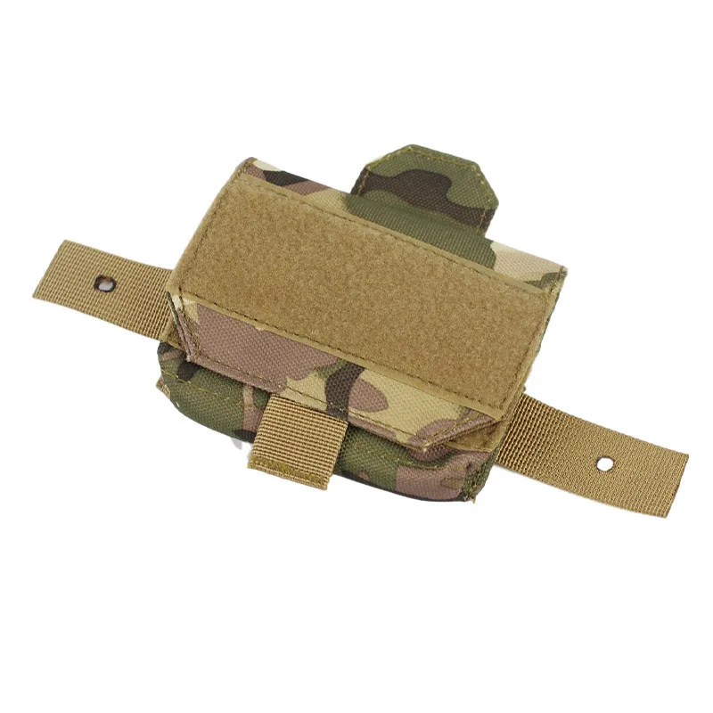 Bolsa táctica para casco, bolsa de equilibrio de contrapeso de peso 500D, paquete de batería para accesorio rápido para casco Airsoft PJ BJ MH - imagen 3