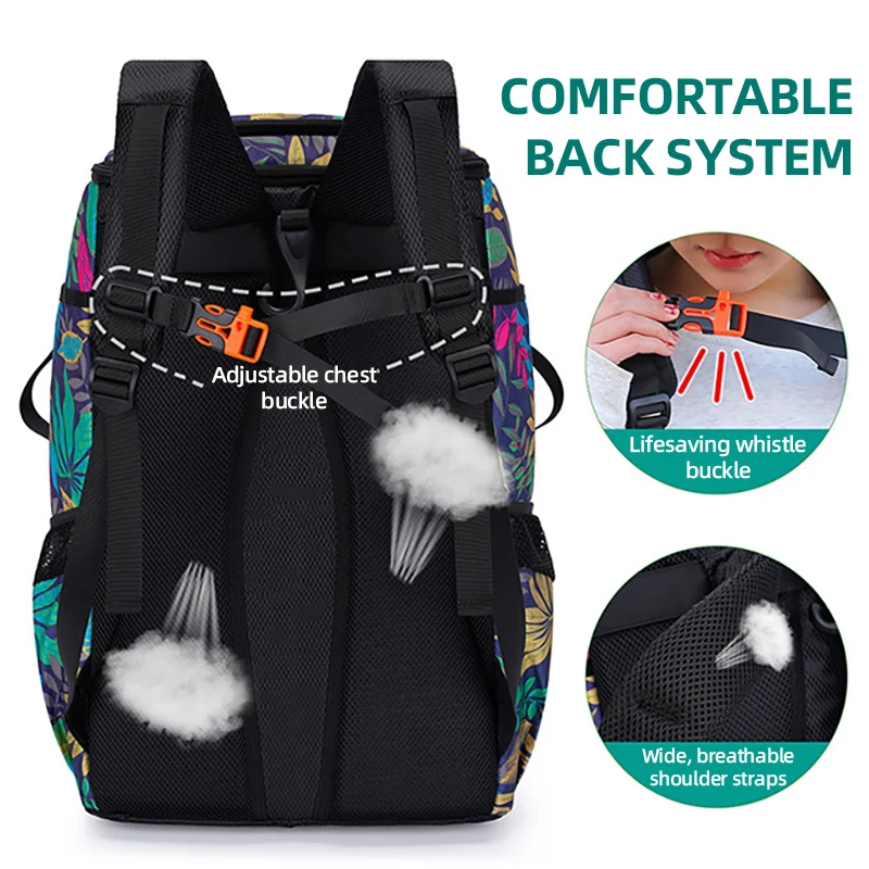 Bolsa para equipo de béisbol, mochila de balonmano con paquete de zapatos, bolsas para acampar al aire libre, senderismo, mochila grande para equipo deportivo de Softbol - imagen 4