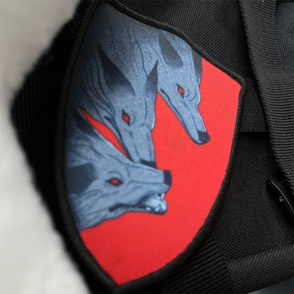 Parche de Chevron Rusia, Lobo, perro, divertido, moral, parches tácticos del ejército, insignia militar, pegatina de impresión de mochila - imagen 5