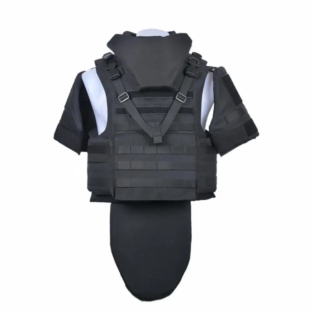 Real NIJ IIIA chaleco a prueba de balas conjunto portador de placa paradas. 44 Magnum armadura táctica de cuerpo completo para supervivencia militar y autodefensa - imagen 3