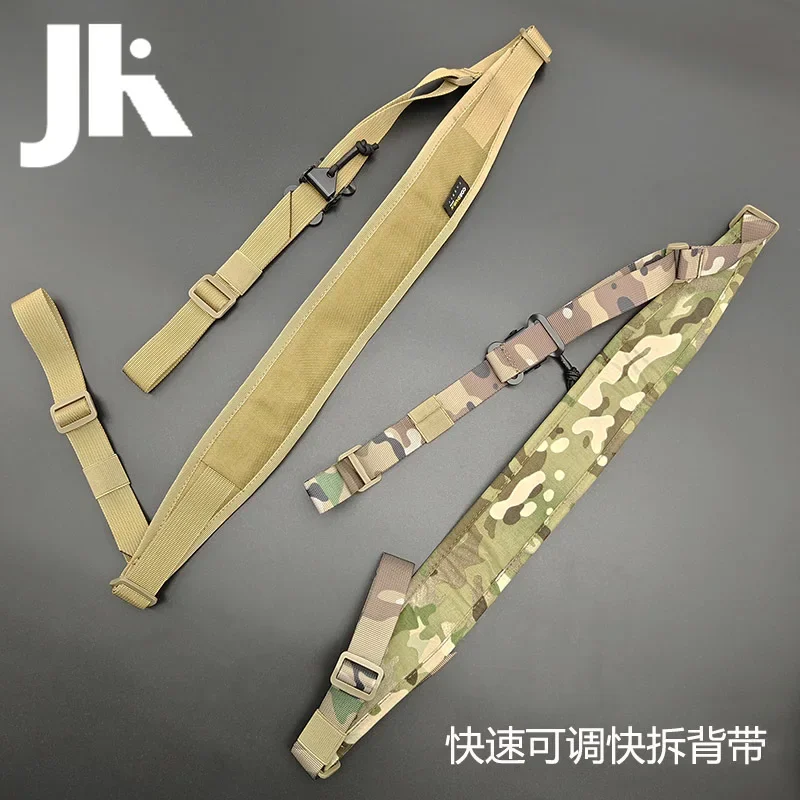 Airsoft ajustable 1/2 punto cuerda cruzada Nylon Rifle correa de hombro al aire libre táctico caza arma Accesorios - imagen 5