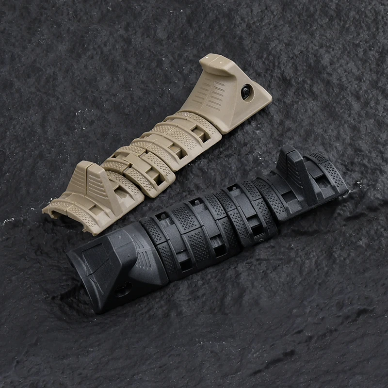 Protector de manos táctico de nailon, riel Picatinny de 20mm, estructura dividida Modular, equipo Airsoft, protección de manos para caza, combinación decorativa - imagen 5