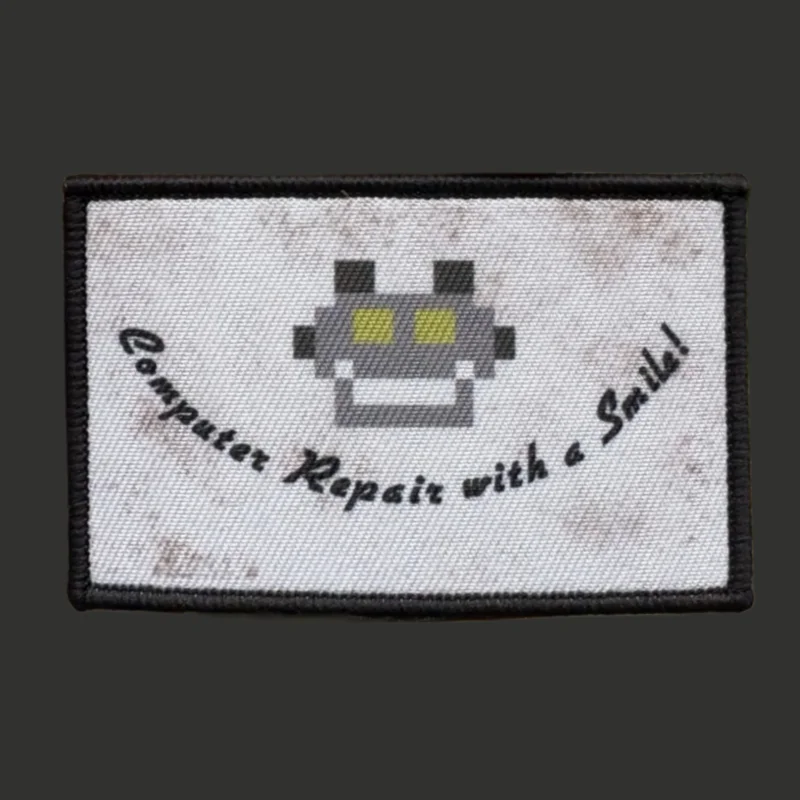 Parche táctico "Robot", insignia de moral militar, impresión de gancho y bucle, mochila, accesorios de decoración de ropa, pegatinas, brazalete - imagen 2