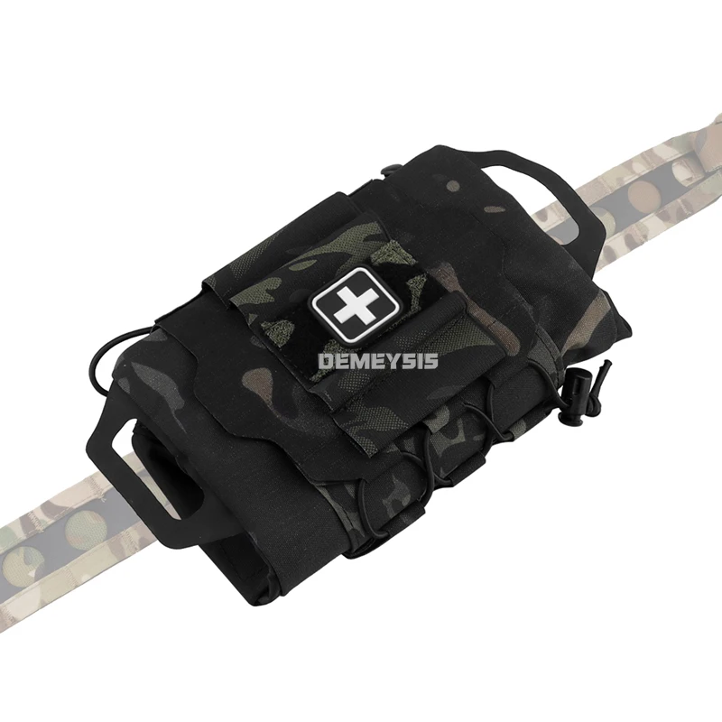 Bolsa médica táctica IFAK MOLLE de despliegue rápido para emergencias