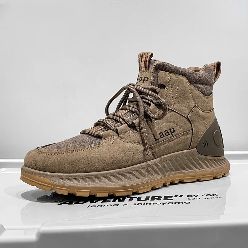 Botas de desierto para hombre, zapatos de alta calidad, resistentes al desgaste, 2023 - imagen 2