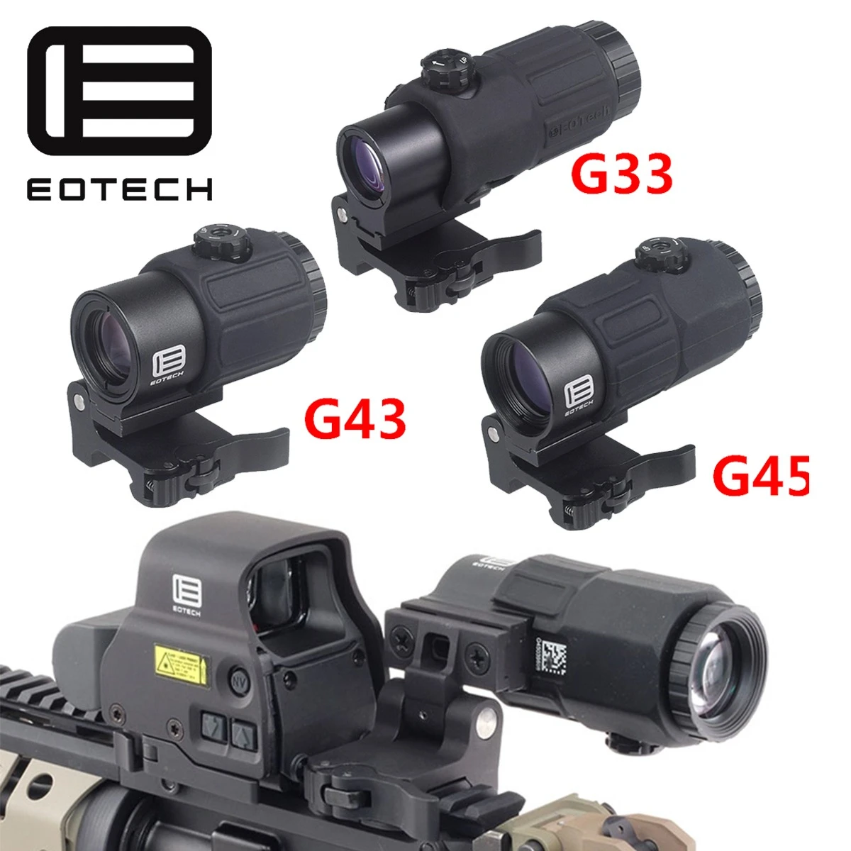 Lupa de montaje para mira holográfica Eotech