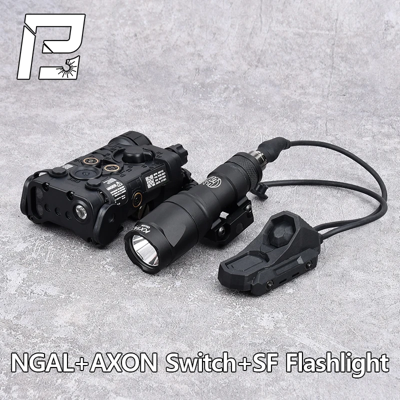 Linterna M300A M600C M300 M600 caja de batería NGAL de nailon interruptor de Control Dual compatible con riel de 20MM - imagen 2