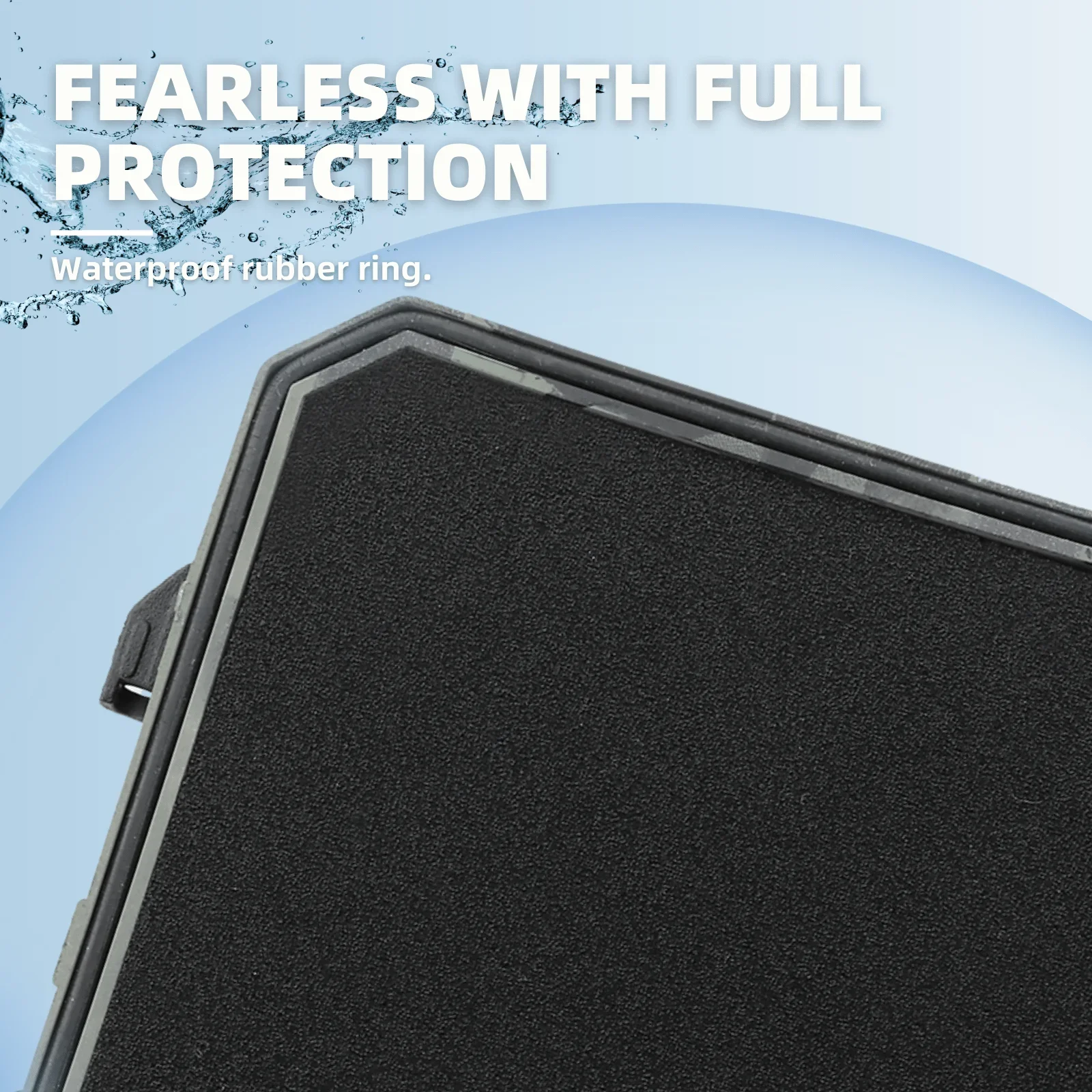 Caja de almacenamiento con sistema MOLLE a prueba de golpes, banco de trabajo, funda protectora impermeable para Airsoft al aire libre - imagen 3