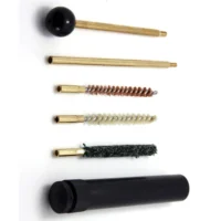 Limpiador táctico de orificio para pistola cal, 38/.357/9mm, con estuche, Kit de limpieza de caza, accesorios de caza - imagen 3