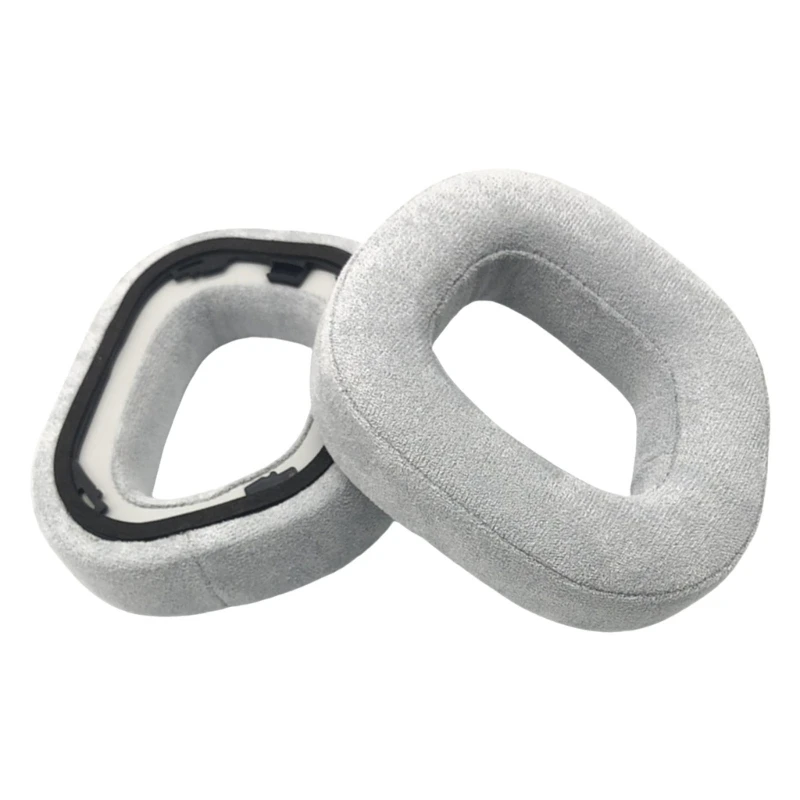 1 par almohadillas para los oídos, orejeras para auriculares HS80, almohadillas para los oídos, esponjas, funda para cojines, - imagen 3