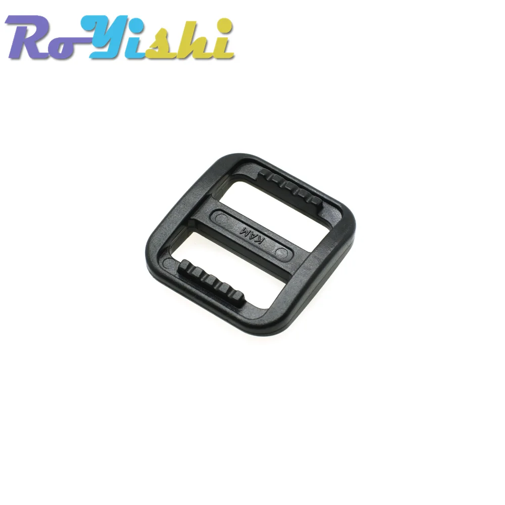 Hebillas de plástico ajustables para Collar de perro, arnés para mochila, correas negras, deslizador Tri Glide de 5/8 "(15mm), 10 unids/lote por paquete - imagen 4