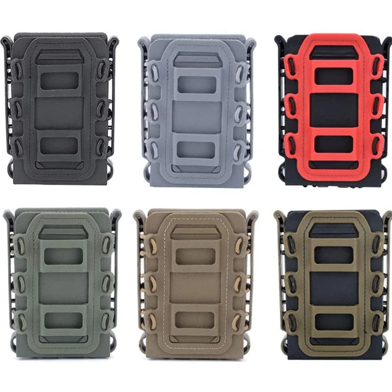 Combo de bolsa para Rifle Mag, conjunto táctico Fastmag Molle, Softshell, 5,56/7,62mm - imagen 3