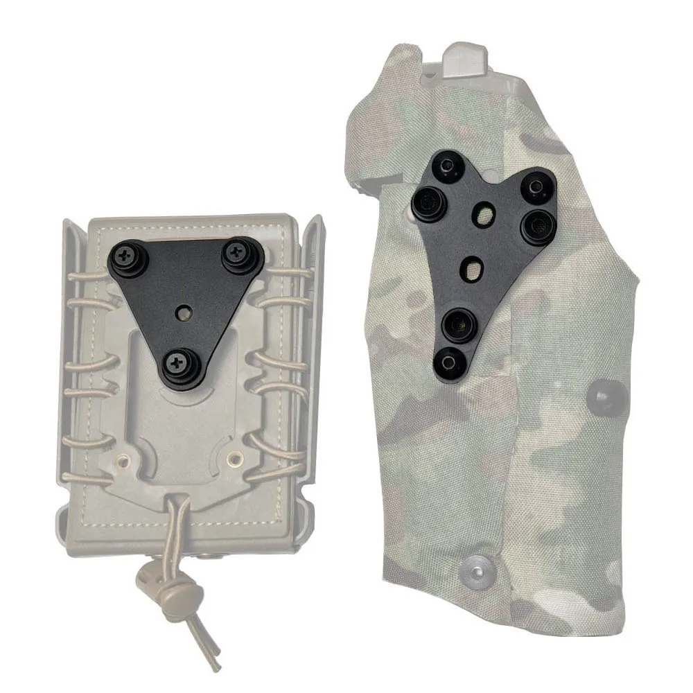 Base adaptadora de código de G táctico, funda Airsoft de liberación rápida para caza y tiro, bolsa para revistas, accesorios de plataforma de montaje RTI DUTY