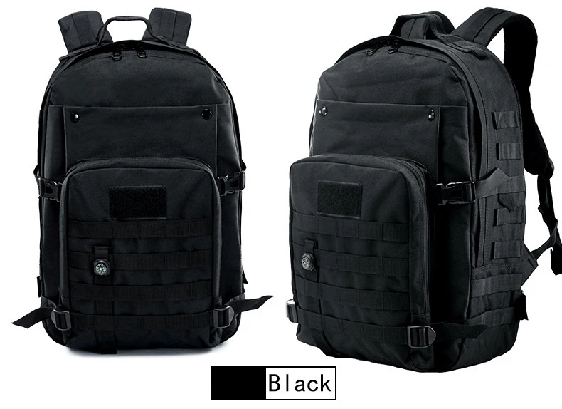 Mochila de senderismo para viajes al aire libre, mochila táctica de caza, mochila de asalto Molle del ejército, bolsa de Camping, caza y montañismo - imagen 4