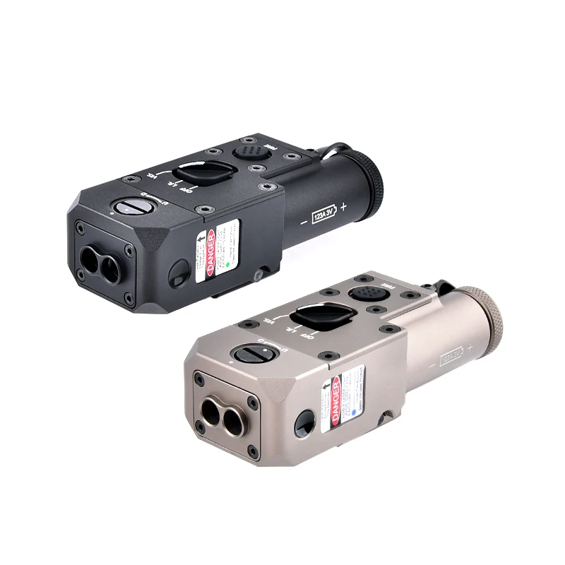 WADSN-puntero láser táctico de Metal CQBL, rojo, verde, azul, punto IR, compatible con riel Picatinny de 20mm, lámpara exploradora, equipo de pistola Airsoft - imagen 3