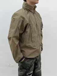 Chaqueta plumón hardshell con capucha – Exterior para montaña acampada