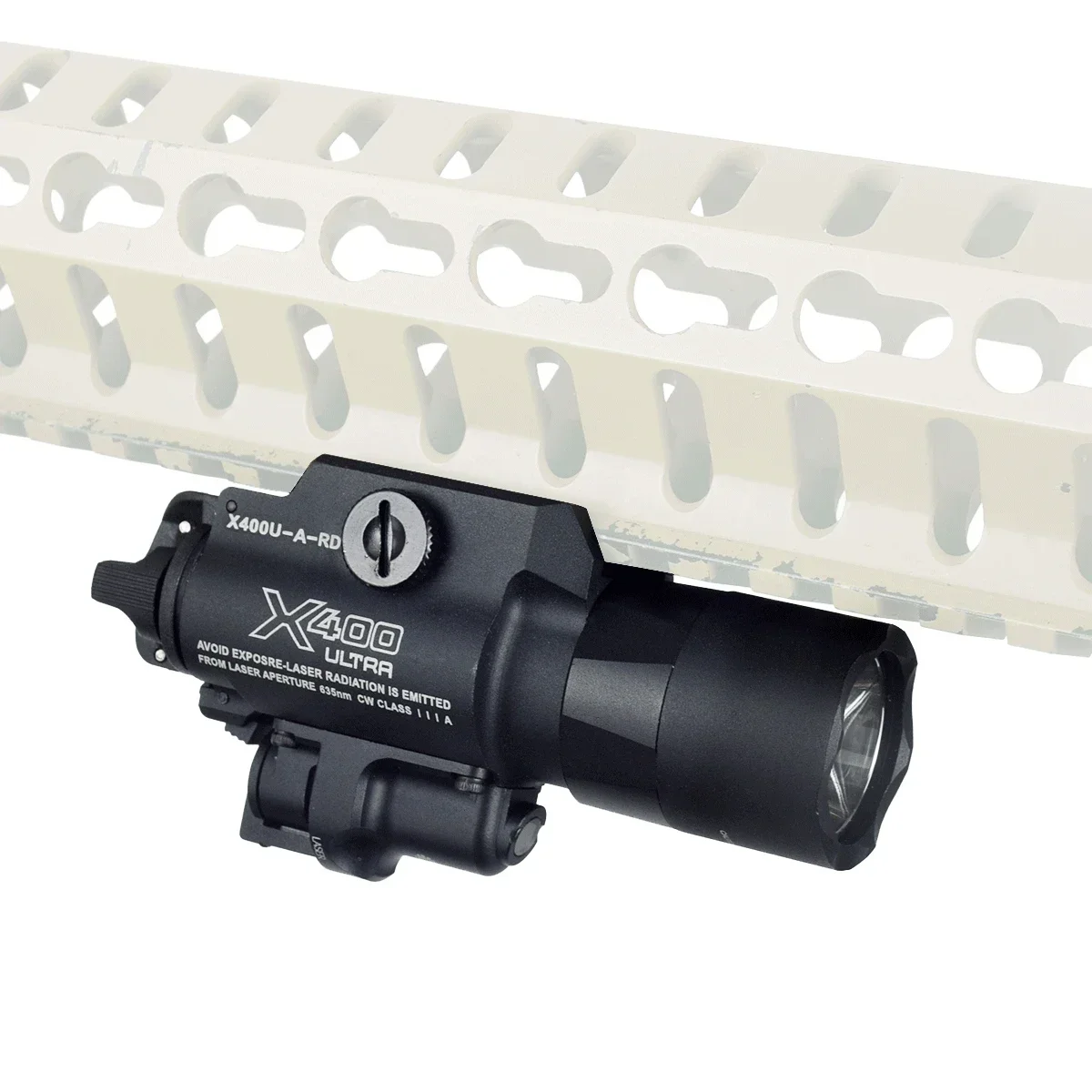 Surefire-luz táctica Ultra Scout para Rifle, linterna láser LED para arma, riel GLOCK 20mm, X400, X400V, X400U - imagen 2
