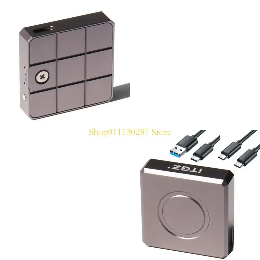 Caja unidad estado sólido J1HC, adaptador carcasa SSD NVME para M-Key 2230 1000MB/s