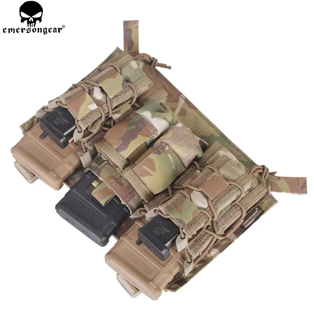 EMERSONGEAR-bolsa para pierna colgante civil, aparejo para pierna con bolsa para revista adjunta y soporte para antorcha, funda para aparejo para pierna y muslo, multicámara EM9337 - imagen 3