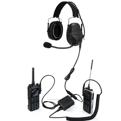 FMA Almohadillas repuesto silicona para auriculares tácticos Comtac