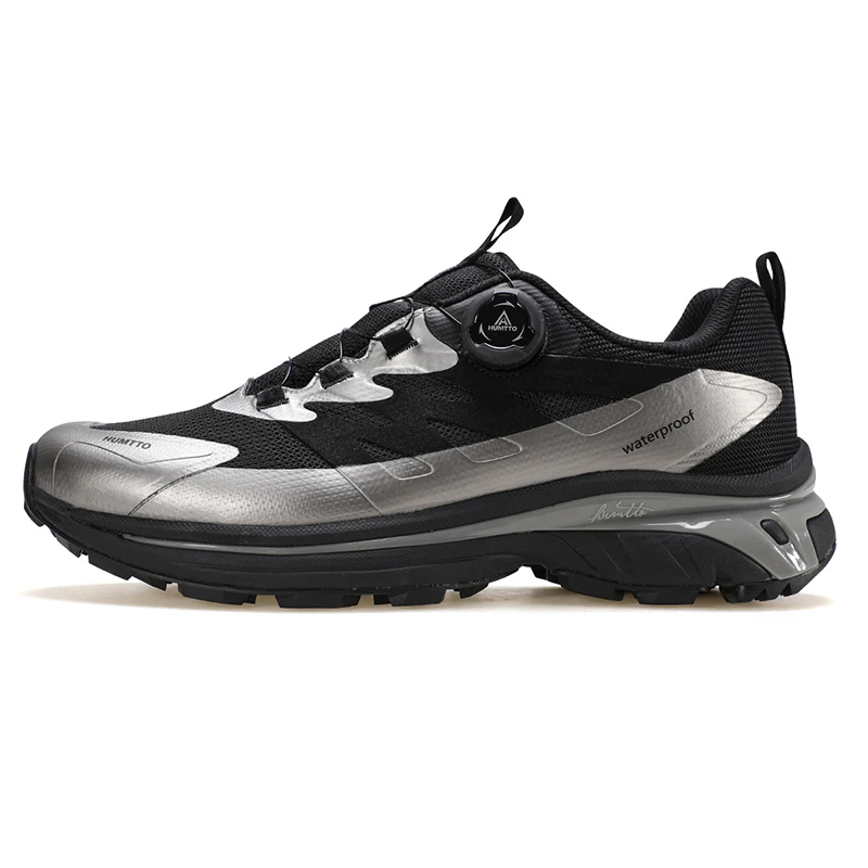 Zapatos de senderismo HUMTTO para hombre, zapatos todoterreno ligeros y transpirables para viajes al aire libre, zapatos deportivos informales para escalar al tobillo para mujer, zapatos de trekking - imagen 2