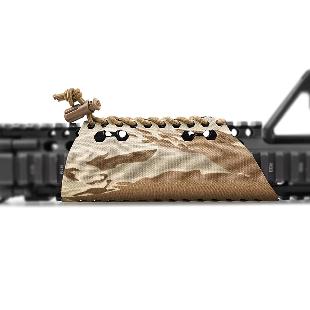 Protector de manos táctico, cubierta protectora antiirritación, tela para competiciones de tiro y campo de batalla Airsoft OT36 - imagen 2