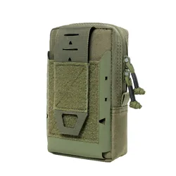 Riñonera para teléfono móvil de ocio para deportes al aire libre, almacenamiento EDC, bolsa colgante táctica MOLLE