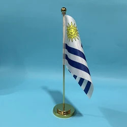 Bandera Uruguay poliéster – Oficial para escritorio y exterior