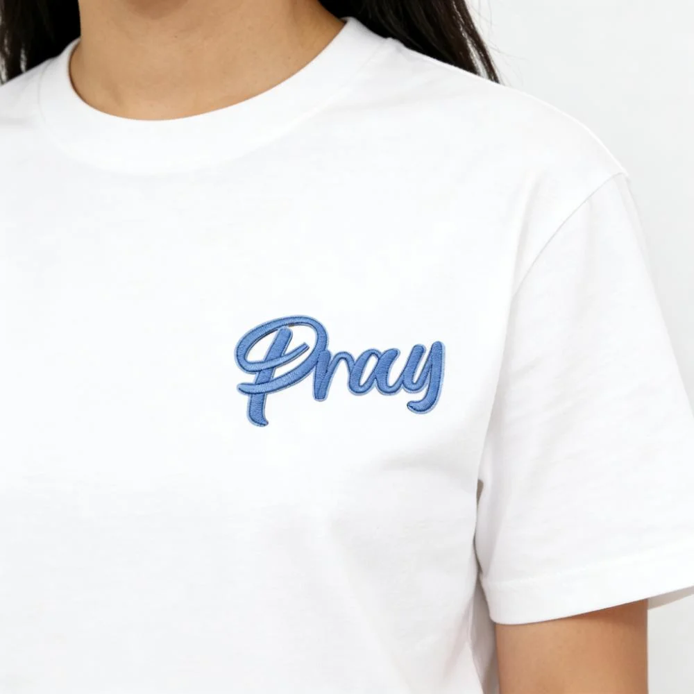 10 unids/lote cree Dios fe orar parche bordado letras parche hierro en parches para ropa DIY mochila sombreros apliques Decoración - imagen 2