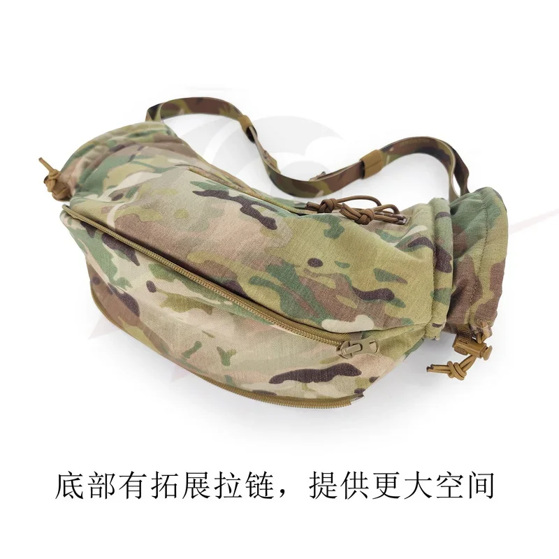 Bolso de mensajero de lana de camuflaje, bolsa calentadora de manos táctica estilo EI - imagen 5