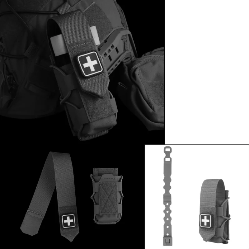 Bolsa universal para torniquete |   Soporte TQ compatible con MOLLE de acceso rápido |   Para soporte TQ de aventura de caza - imagen 2