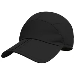 Gorra impermeable plegable transpirable secado rápido unisex