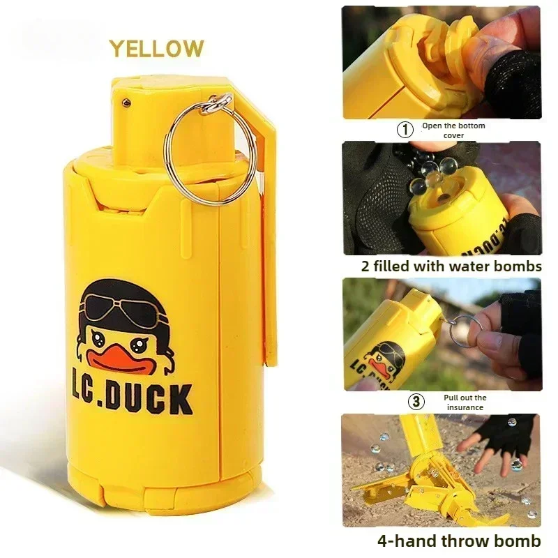 Granadas de mano tácticas, juguete CSGO, cuentas de agua para exteriores, modelo de granada Airsoft, juego de batalla, balas de agua, juego de rol de ducha BB - imagen 5