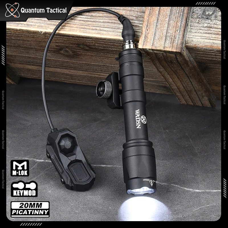 Linterna táctica Surefir M600C SF M300A, Arma de caza, luz AXON, interruptor de 20mm, MLOK Picatinny, llavero de Airsoft M300M600 - imagen 3