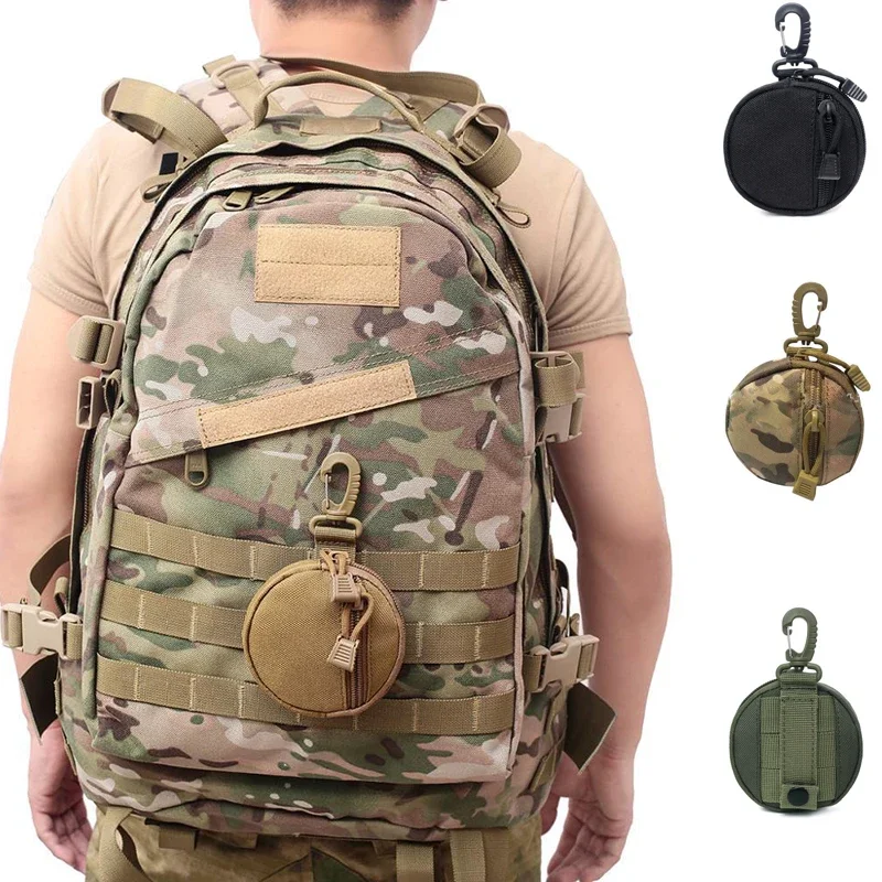 Bolsa táctica Molle para llaves, funda con cadena, billetera, anillo, coleccionista, ama de llaves, organizador de llaves de bolsillo, llavero, paquete de soporte, equipo - imagen 2