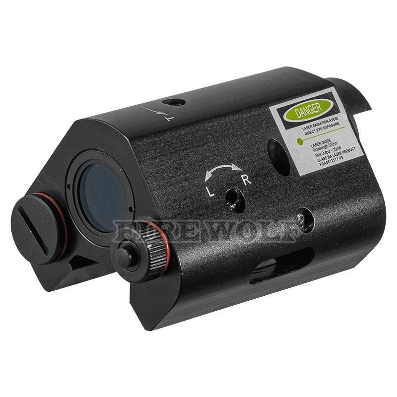 FIRE WOLF G36 mira de punto rojo con alcance láser verde soporte de riel holográfico de 20mm para óptica de caza táctica - imagen 3