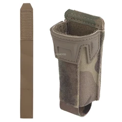 Bolsas de una sola revista de 9MM con cubierta protectora, bolsa de cintura para caza, bolsa táctica MOLLE de liberación rápida para Paintball